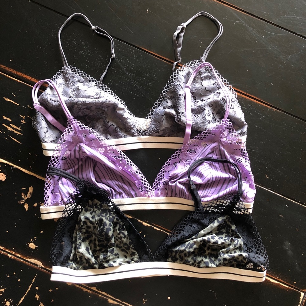 Bralette LOT - NWOT Jasmine & Ginger bras - medium